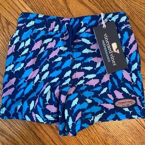 Vineyard vines baby boy chappy swim trunks. NWT. 12-18 months